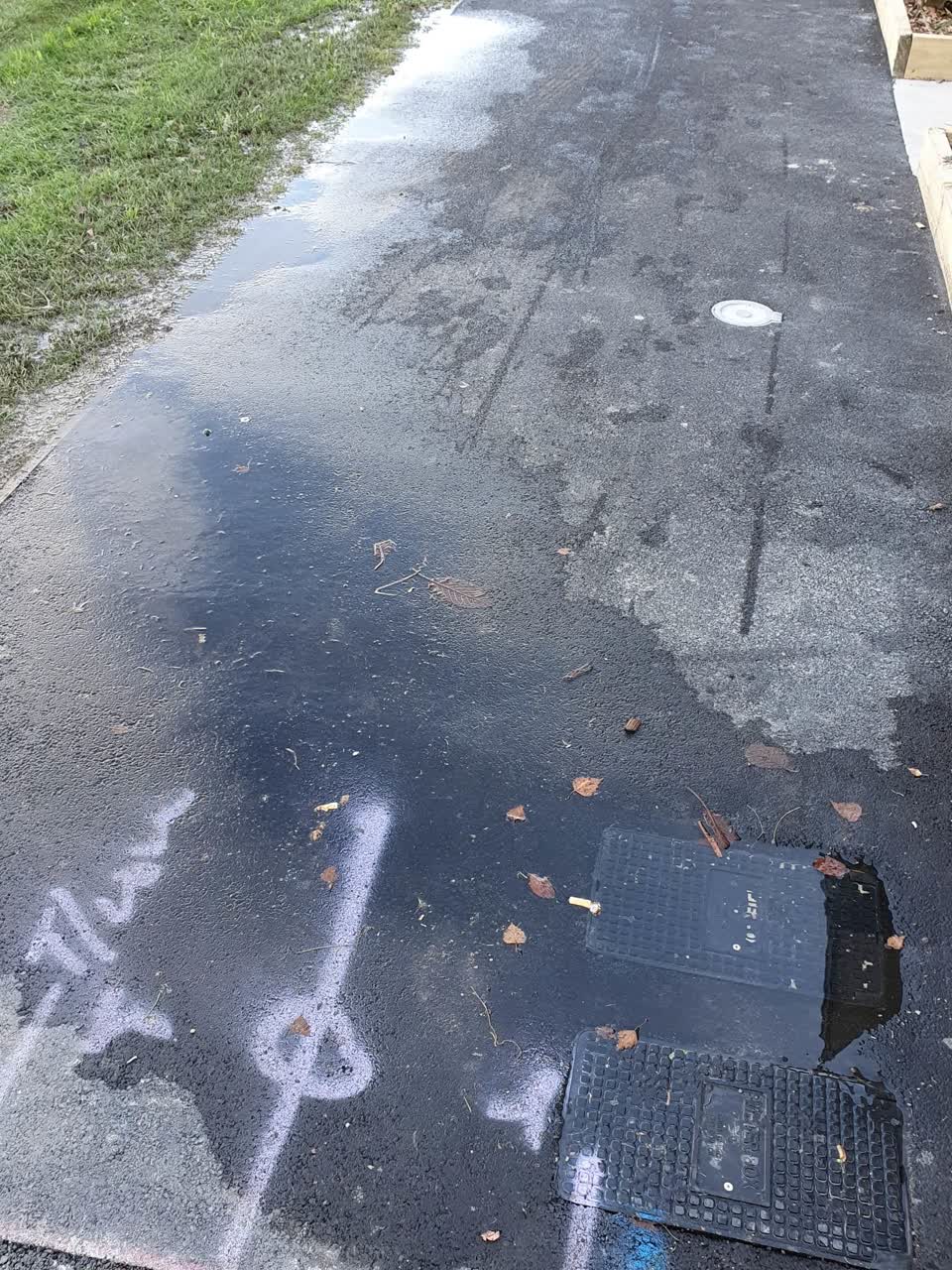 The photograph attached to this water supply report