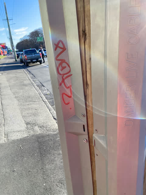 Graffiti, a report photo