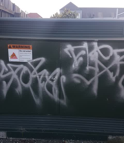 Graffiti, a report photo