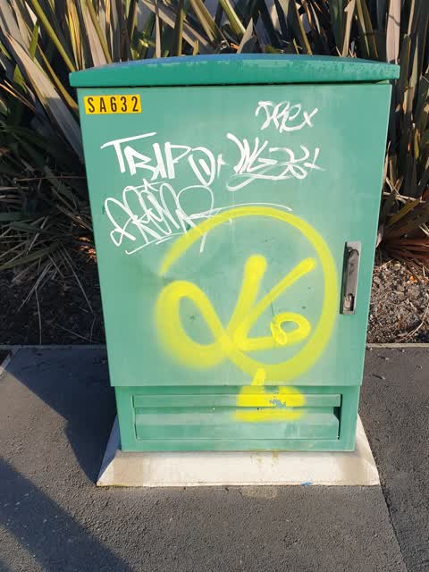 Graffiti, a report photo