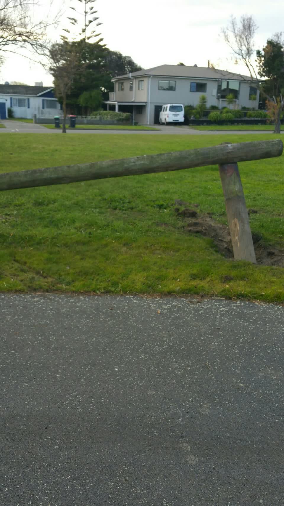 The photograph attached to this parks report
