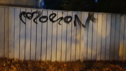 Graffiti, a report photo