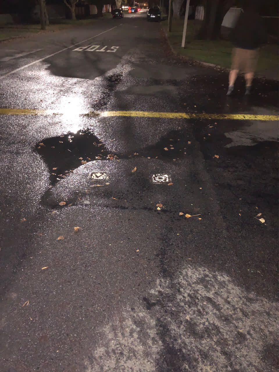 The photograph attached to this water supply report