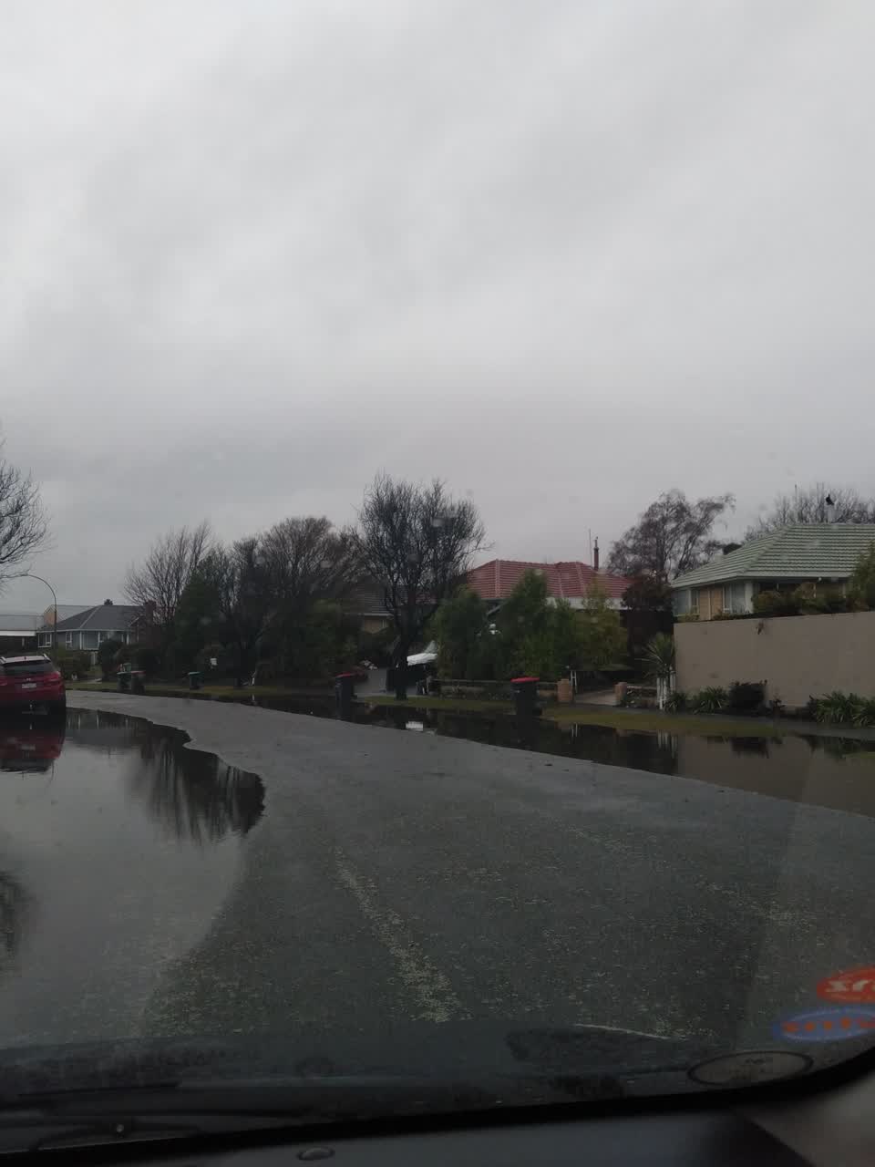 The photograph attached to this wastewater/stormwater report