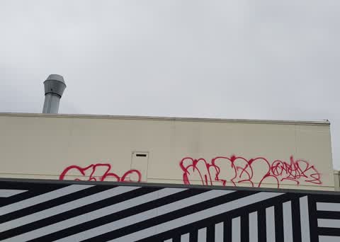 Graffiti, a report photo