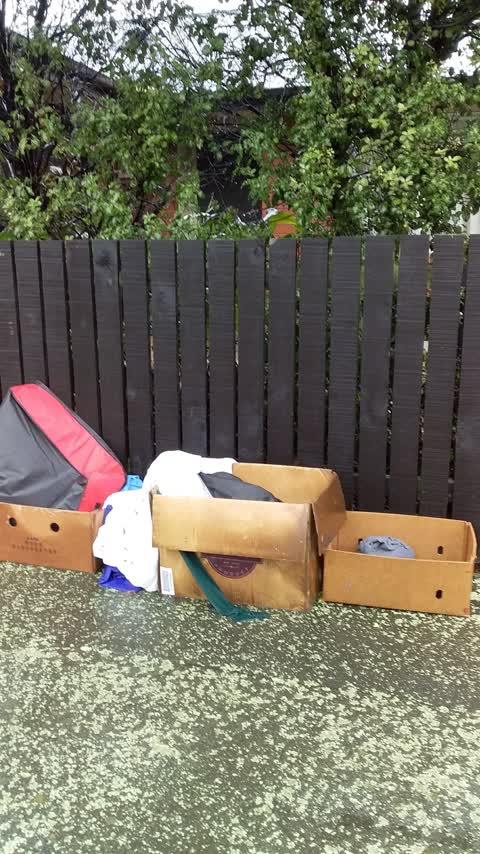 Rubbish/Recycling, a report photo