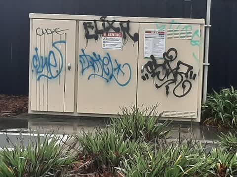 Graffiti, a report photo