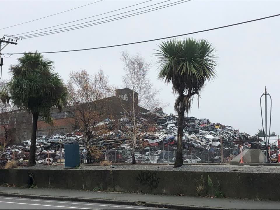 The photograph attached to this wastewater/stormwater report
