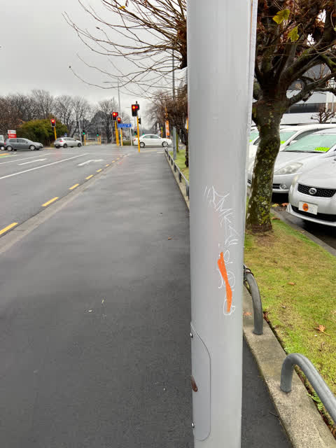 Graffiti, a report photo