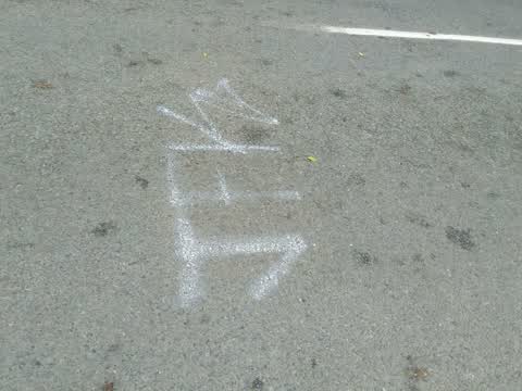 Graffiti, a report photo