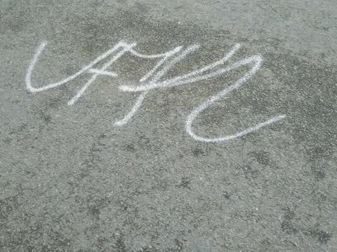 Graffiti, a report photo