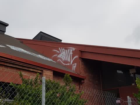 Graffiti, a report photo