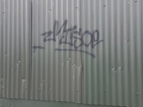 Graffiti, a report photo