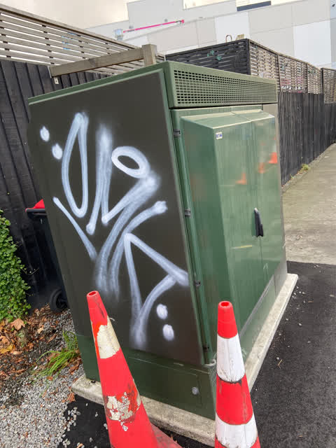 Graffiti, a report photo