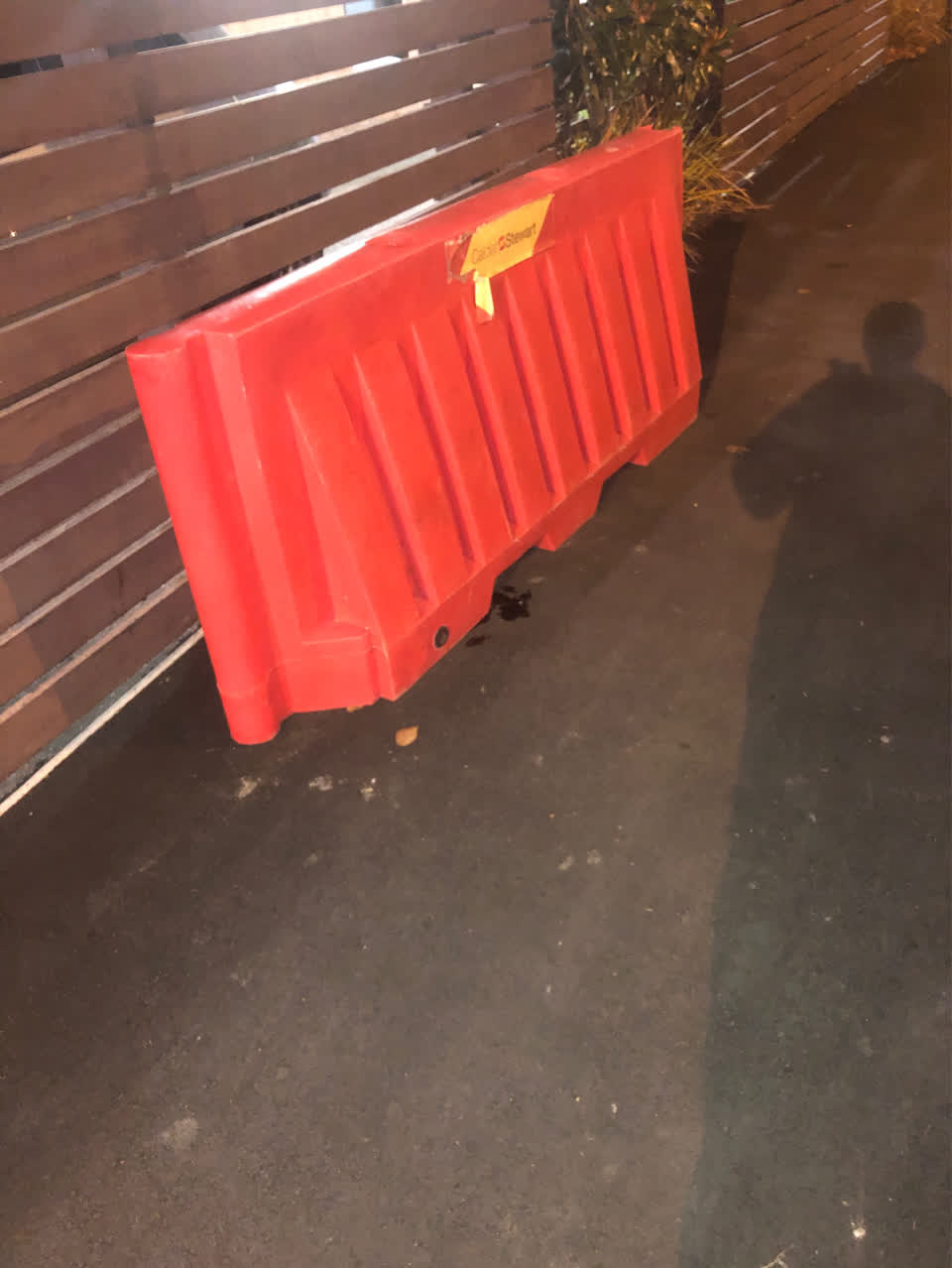 The photograph attached to this parks report