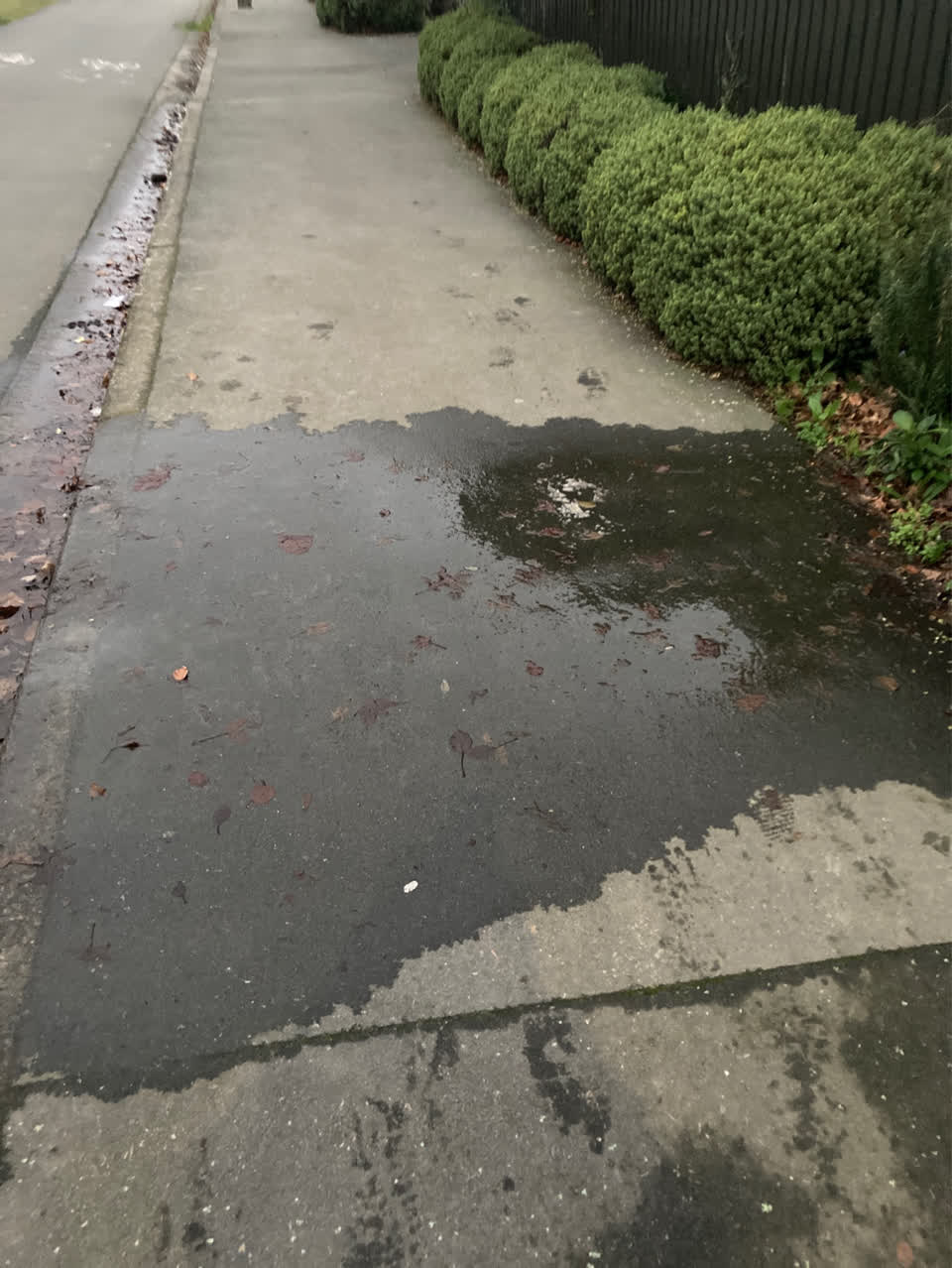 The photograph attached to this water supply report