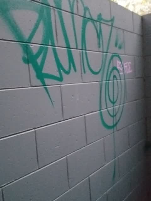 Graffiti, a report photo