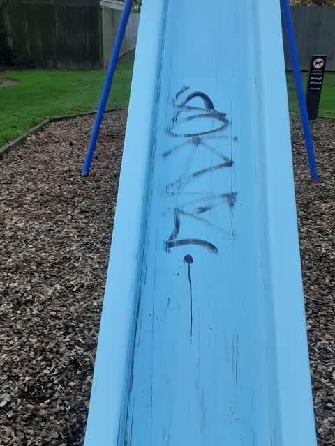 Graffiti, a report photo