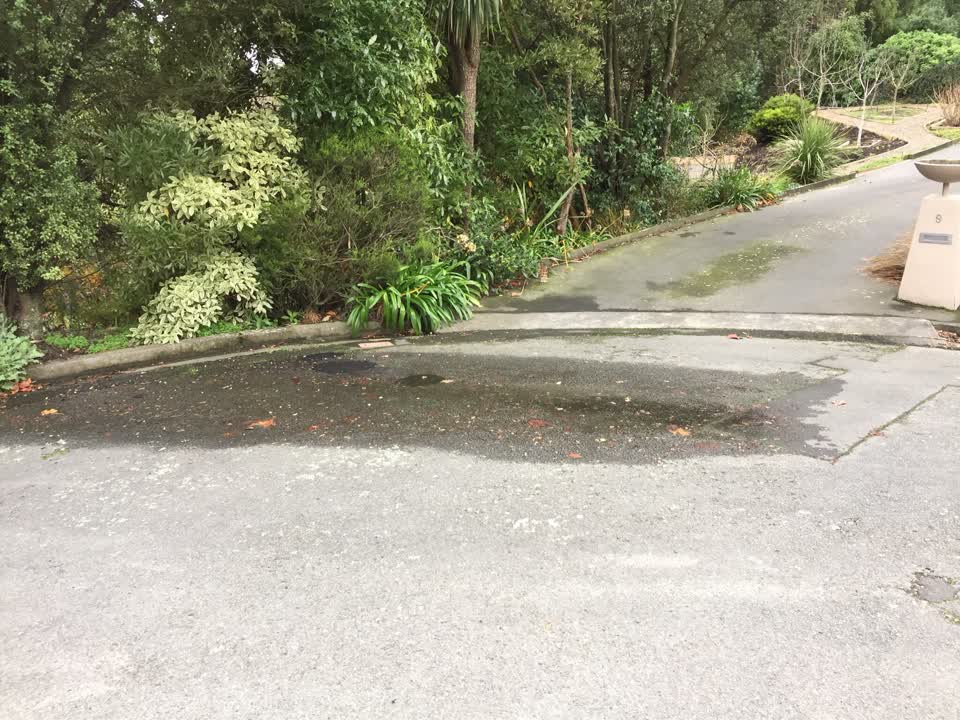 The photograph attached to this flooding report