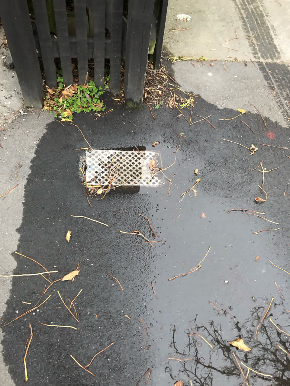 The photograph attached to this water supply report
