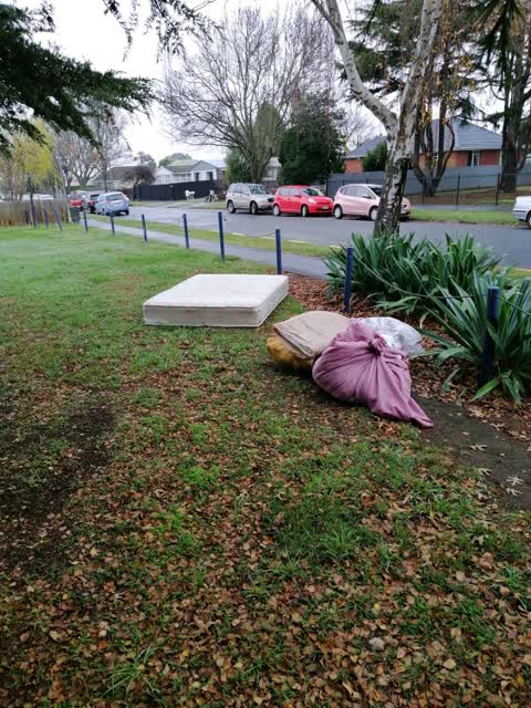 Rubbish/Recycling — a report photo