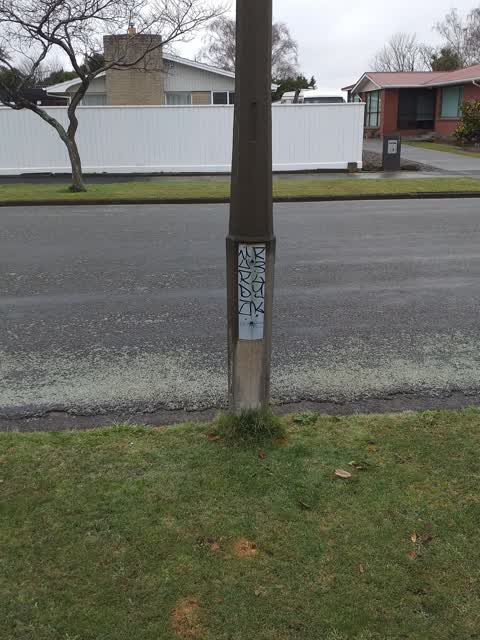 Graffiti, a report photo