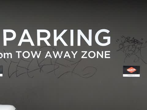 Graffiti, a report photo