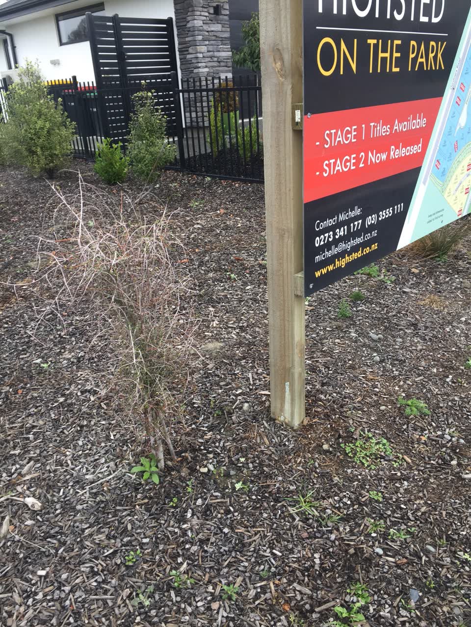 The photograph attached to this parks report