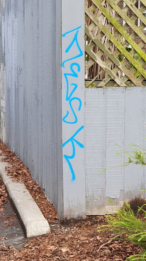 Graffiti, a report photo