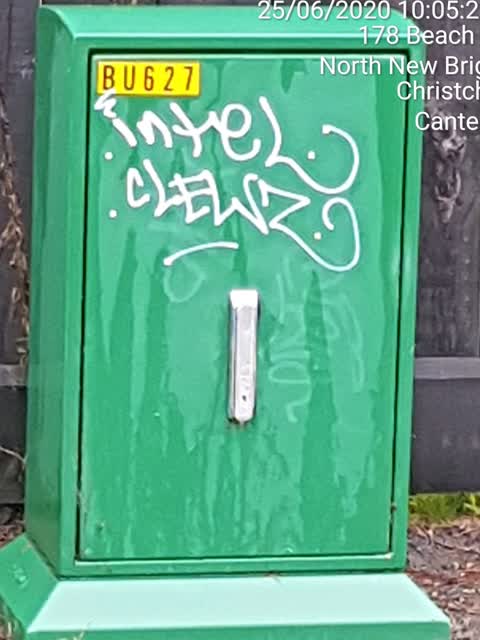 Graffiti, a report photo