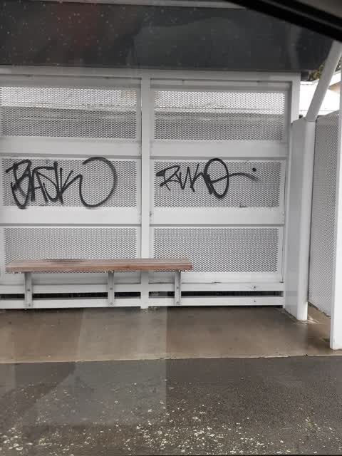 Graffiti, a report photo