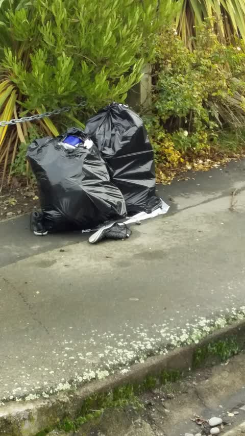 Rubbish/Recycling, a report photo