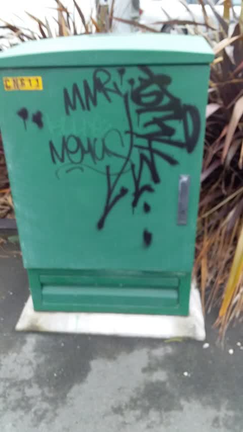 Graffiti, a report photo