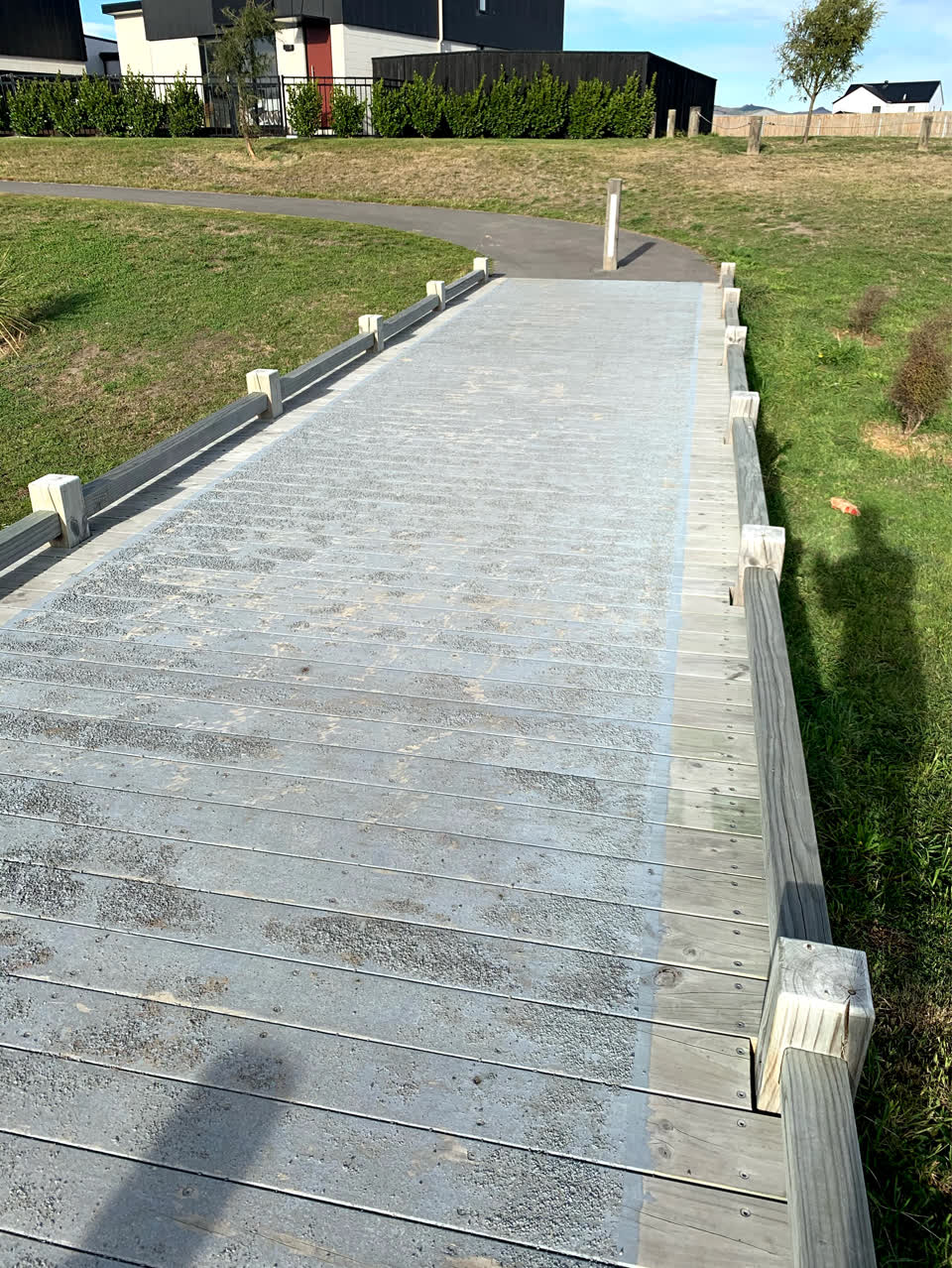 The photograph attached to this parks report