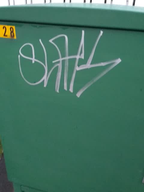 Graffiti, a report photo
