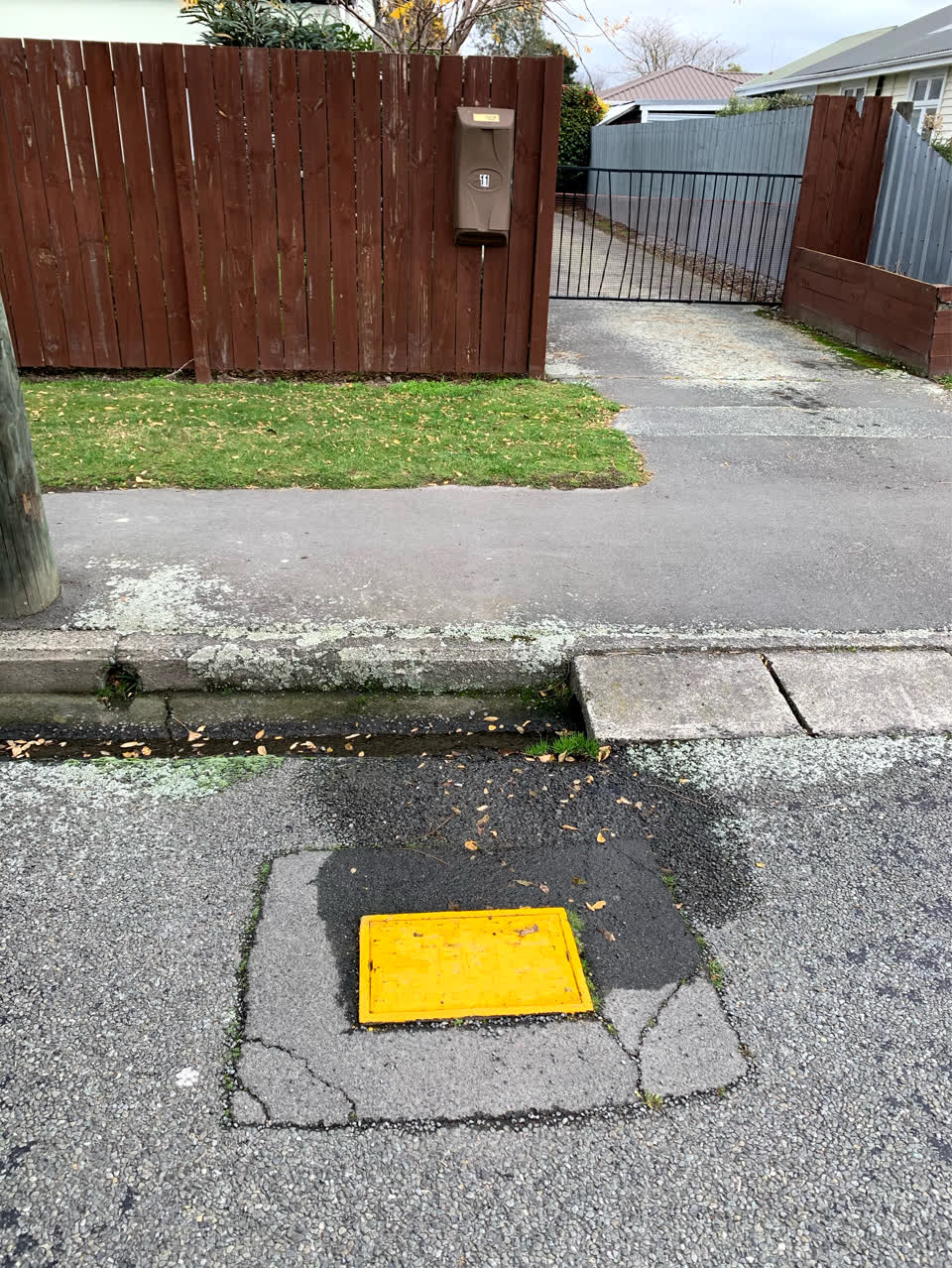 The photograph attached to this water supply report