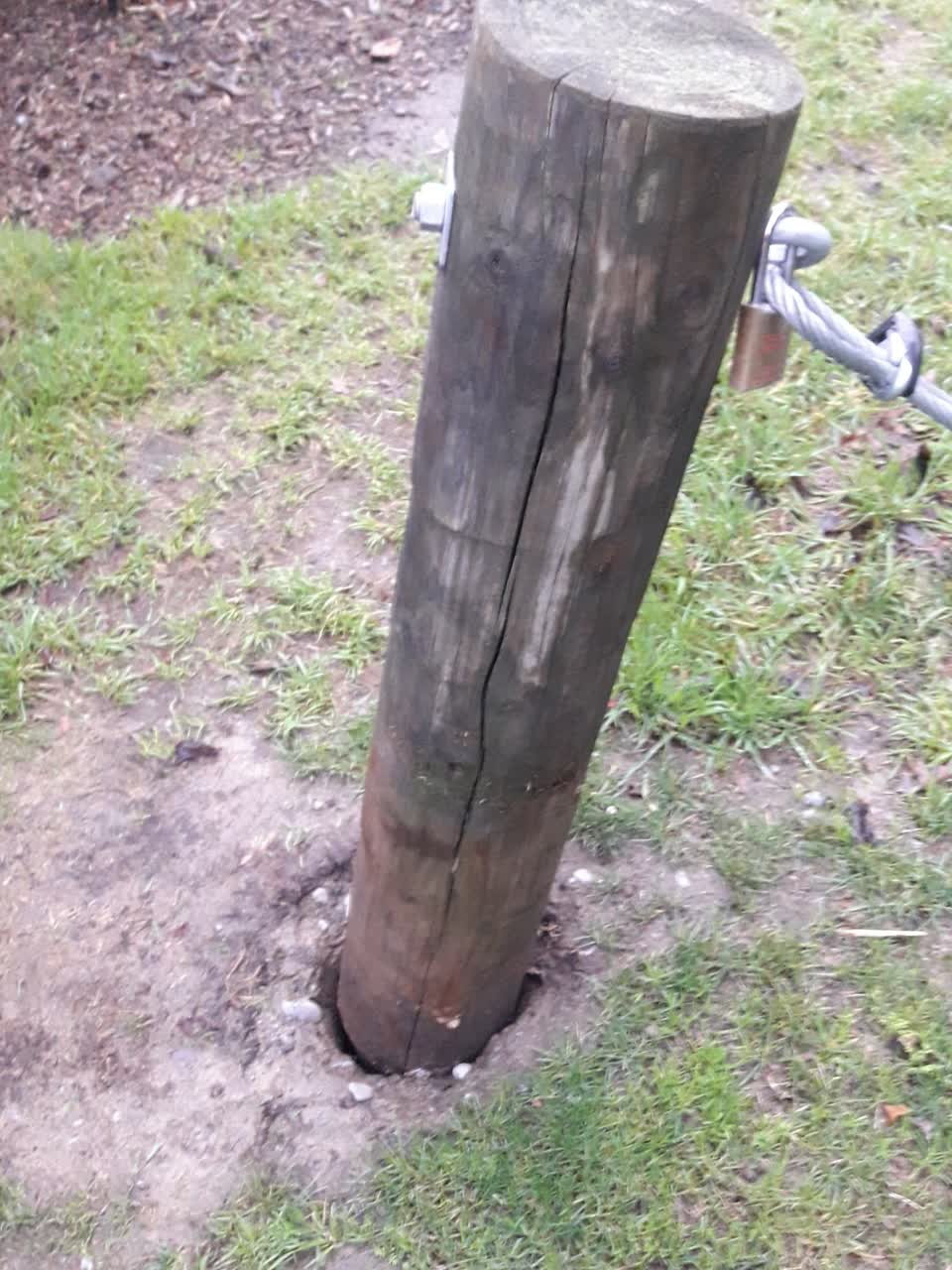 The photograph attached to this parks report