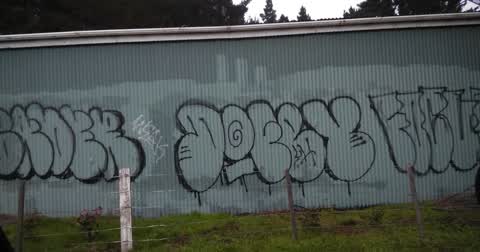 Graffiti, a report photo