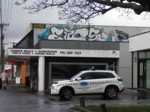 Graffiti, a report photo