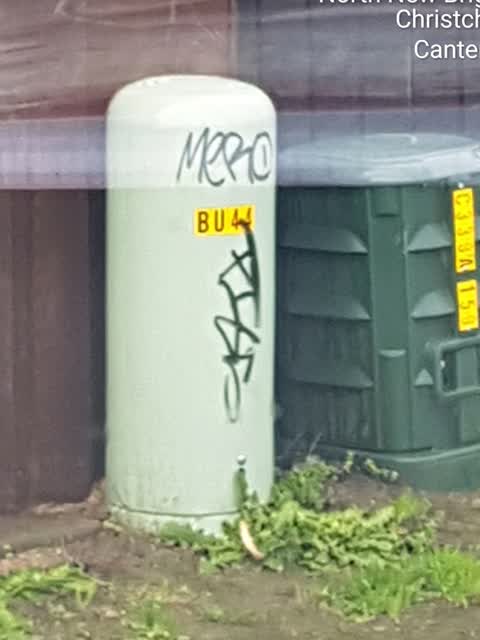 Graffiti, a report photo