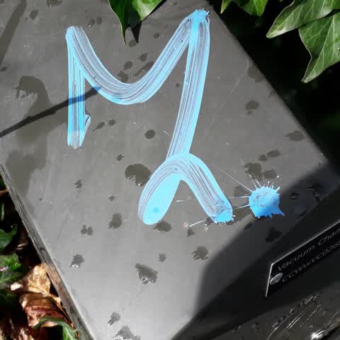 Graffiti, a report photo