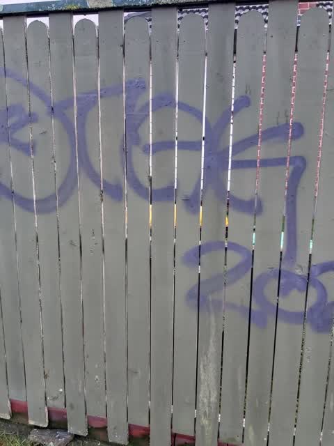 Graffiti, a report photo