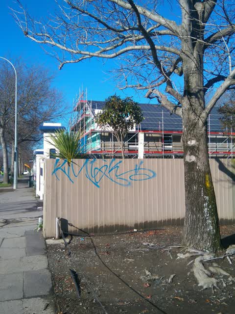 Graffiti, a report photo