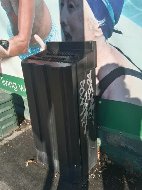 Graffiti, a report photo