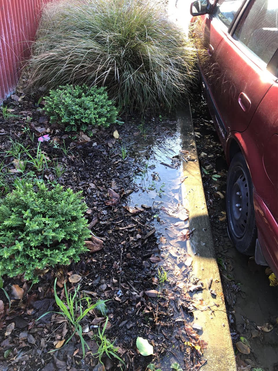 The photograph attached to this water supply report