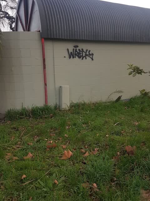 Graffiti, a report photo