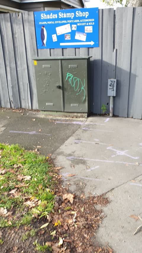 Graffiti, a report photo