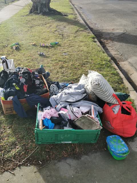 Rubbish/Recycling — a report photo