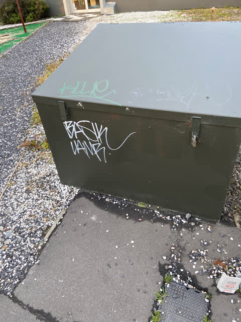 Graffiti, a report photo