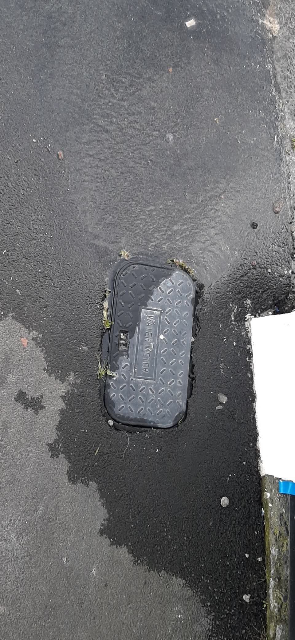 The photograph attached to this water supply report